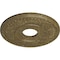 Ekena Millwork Berkshire Medallion (Canopies up to 7"), 15 3/4"OD x 3 7/8"ID x 3/4"P, Mississippi Mud Crackle CM15BEMMC - alternate 2
